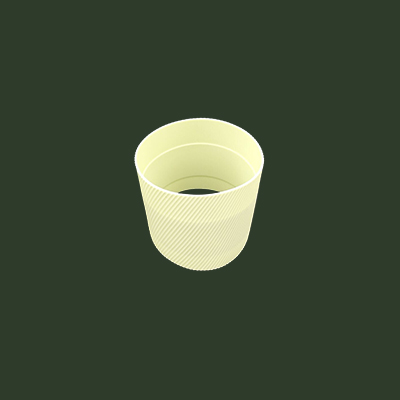 玻璃杯硅胶杯套/圆柱形杯子保护套